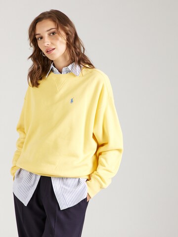 Felpa di Polo Ralph Lauren in giallo: frontale