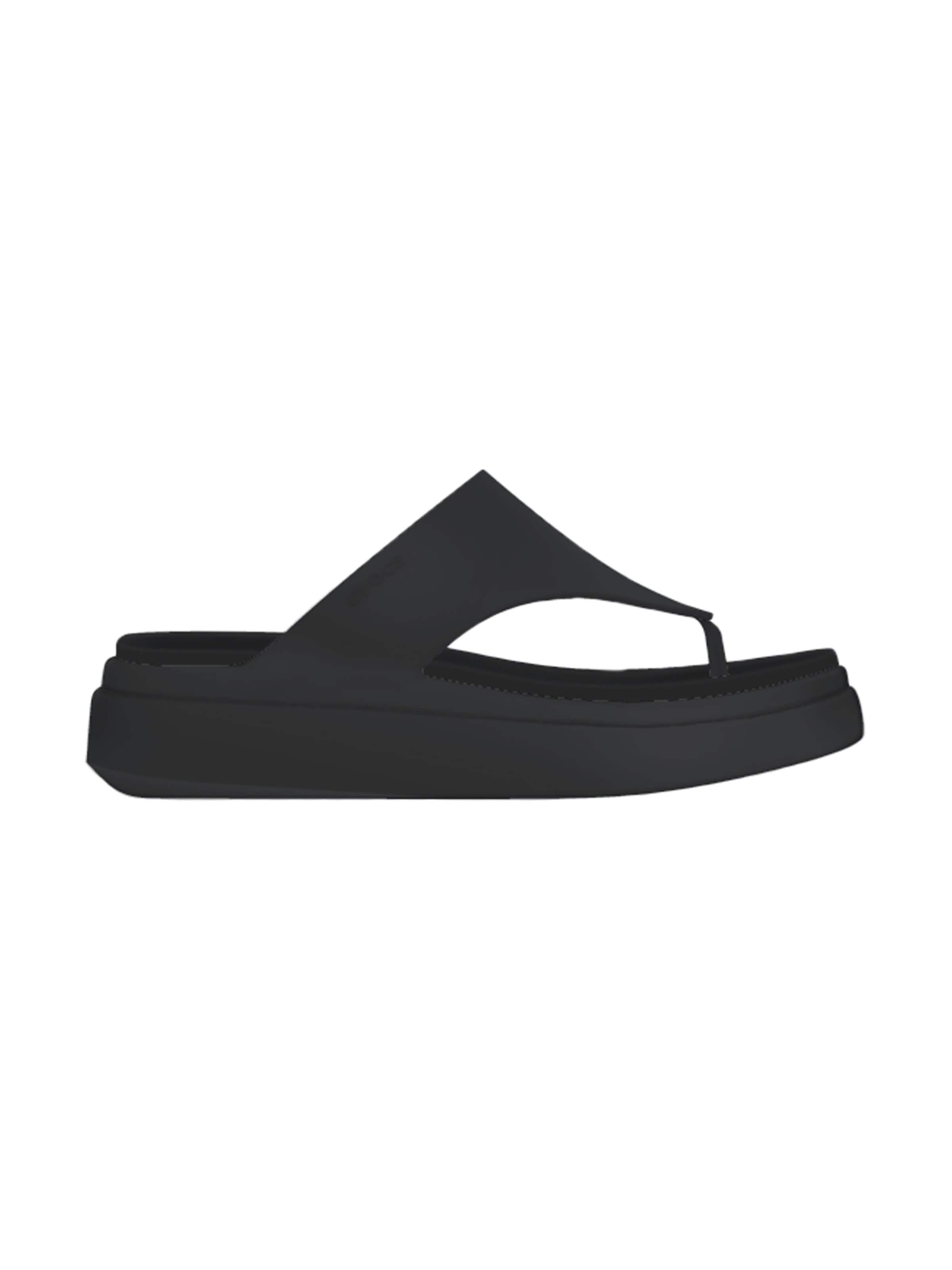 Crocs Sandały 'Getaway Platform Flip – Sandalen zum Hineinschlüpfen' w kolorze czarny