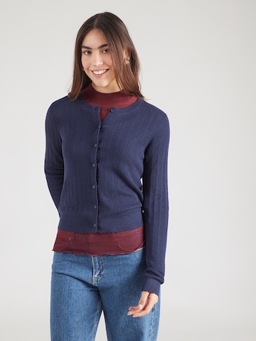 Cardigan 'VMNewlex' VERO MODA en bleu : devant