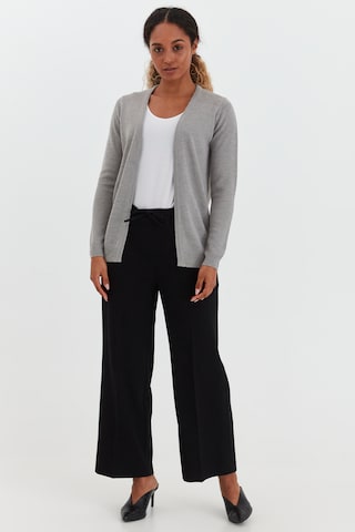 Oxmo Knit Cardigan 'NENA' in Grey