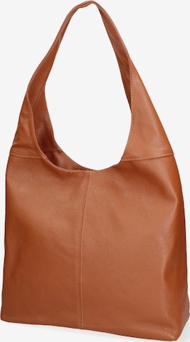Gave Lux Shoulder Bag in Brown: front