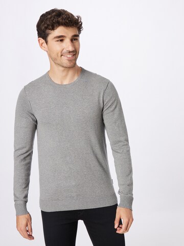 Pull-over BLEND en gris : devant