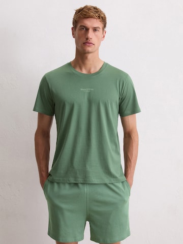 Marc O'Polo - Camiseta ' Mix N Match Cotton ' en verde: frente