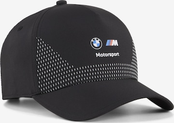 PUMA Sportmuts 'BMW M Motorsport' in Zwart: voorkant