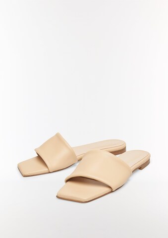 Mule COMMA en beige