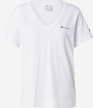 Champion Authentic Athletic Apparel Majica | bela barva: sprednja stran