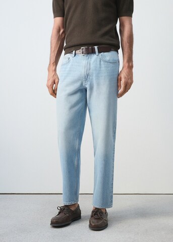 MANGO MAN Regular Jeans 'Sammy' in Blue: front