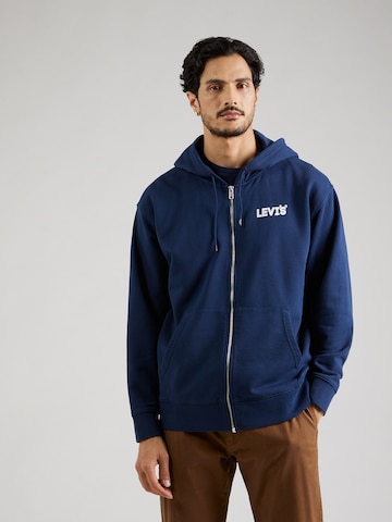 LEVI'S ® Zip-Up Hoodie in Blue