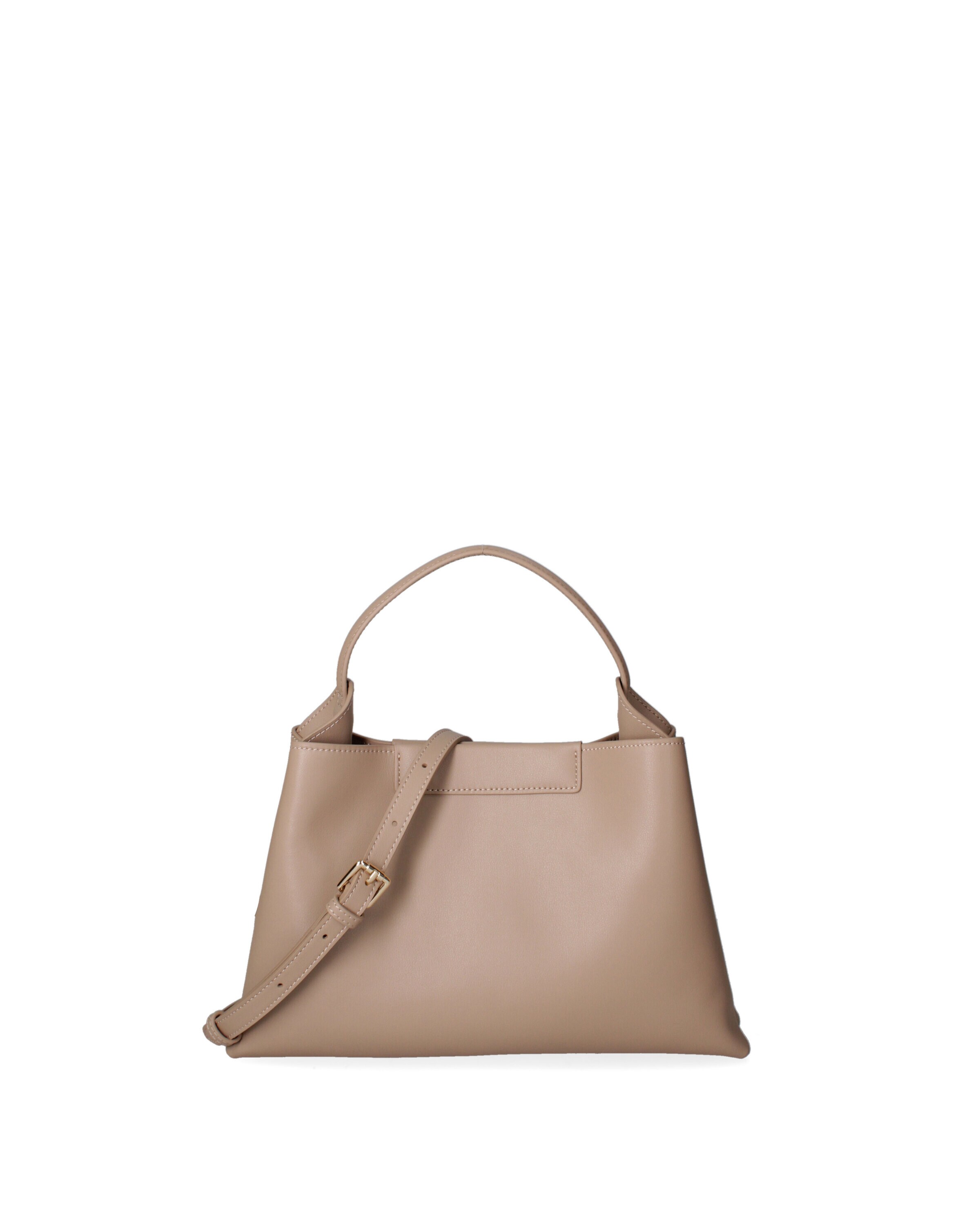 Viola Castellani Handtas in Beige: voorkant
