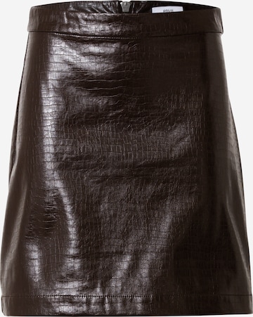 Envii Skirt 'ATOM' in Brown: front