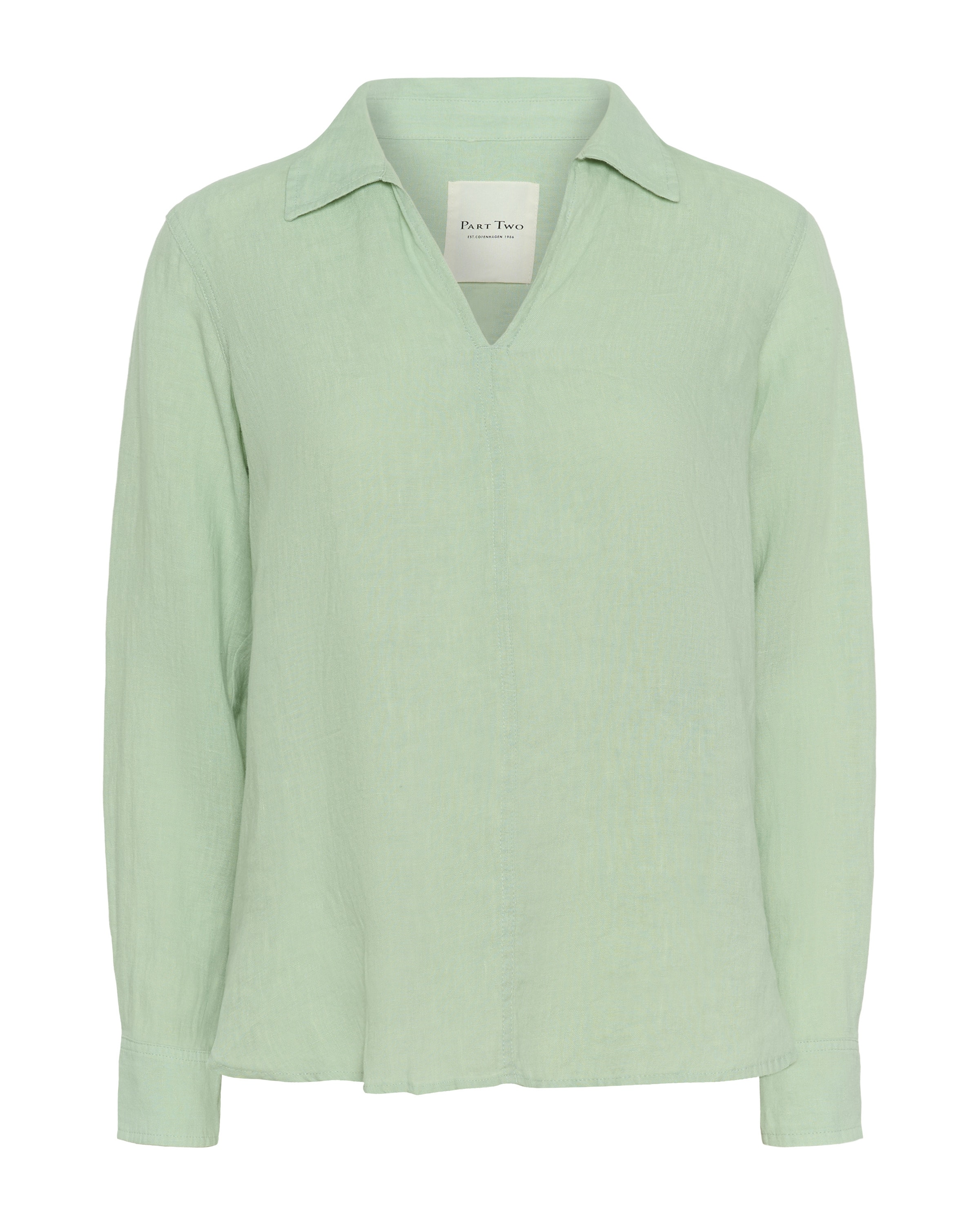 Part Two Blouse 'Natalee' in Groen: voorkant
