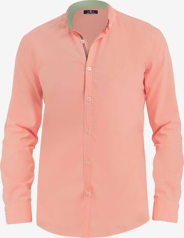 Jimmy Sanders - Slim Fit Camisa em laranja