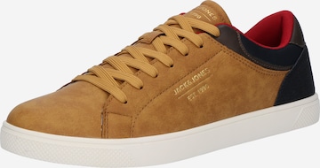 JACK & JONES Platform trainers 'JFWJORDAN' in Yellow: front