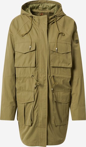 ZABAIONE Between-Season Jacket in Green: front