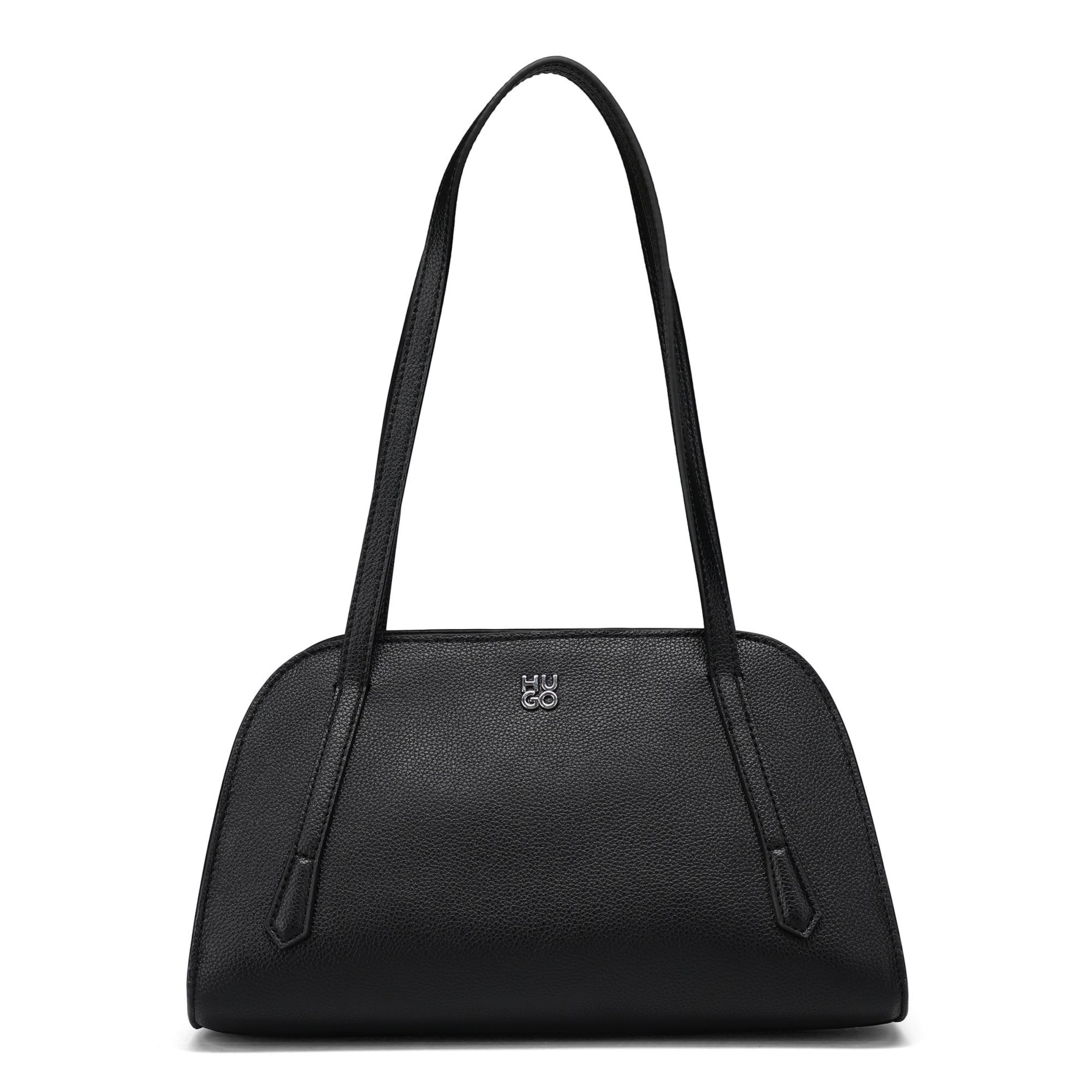 Sac bandoulière HUGO en noir : devant