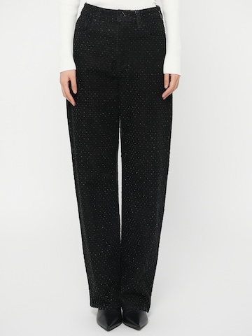 Loosefit Jean ARMANI EXCHANGE en noir : devant