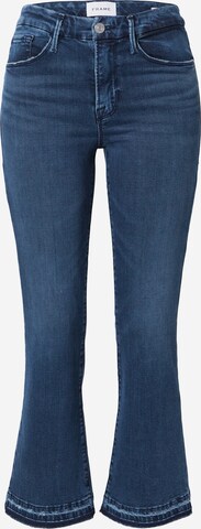 FRAME Flared Jeans in Blue: front