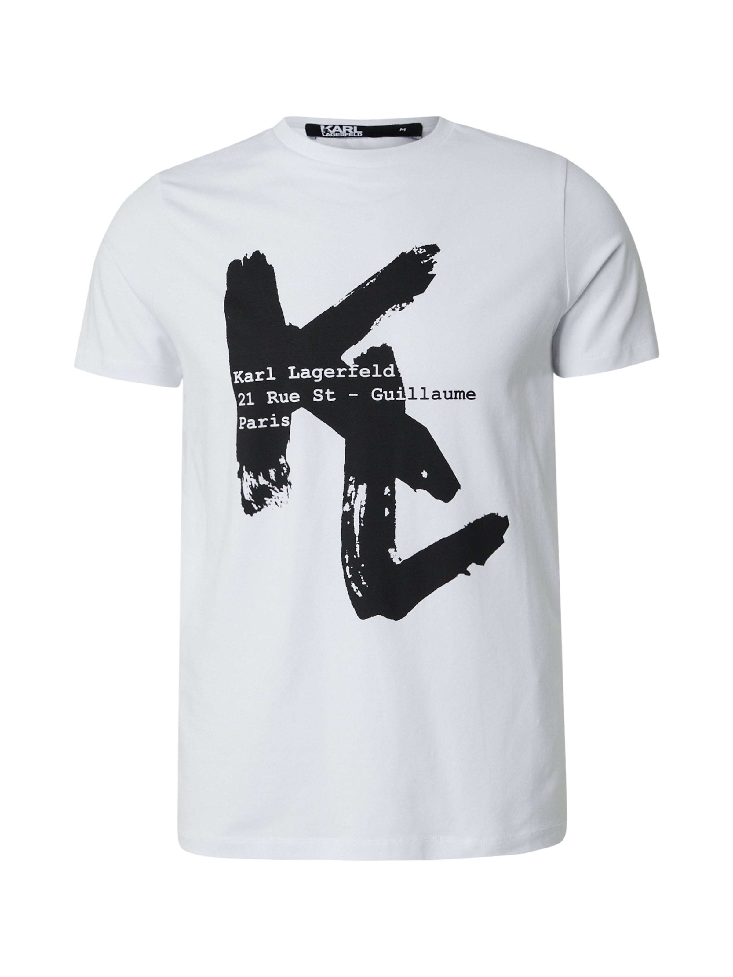 Karl Lagerfeld Póló - fehér: elől