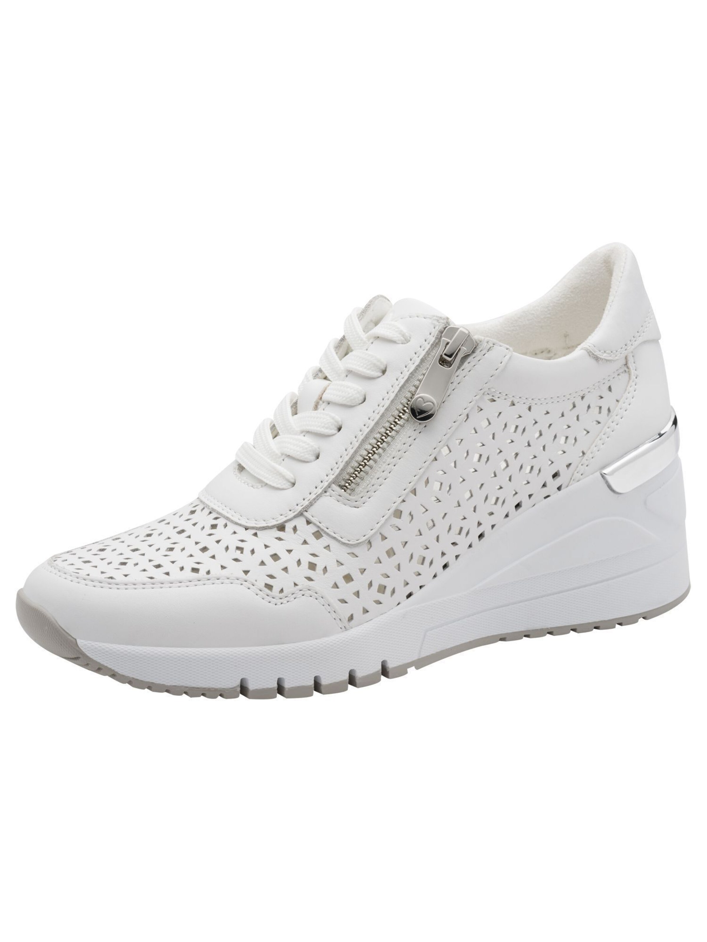 MARCO TOZZI Sneakers laag in Wit: voorkant
