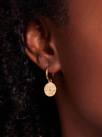 Lucardi Oorbellen in Goud: voorkant