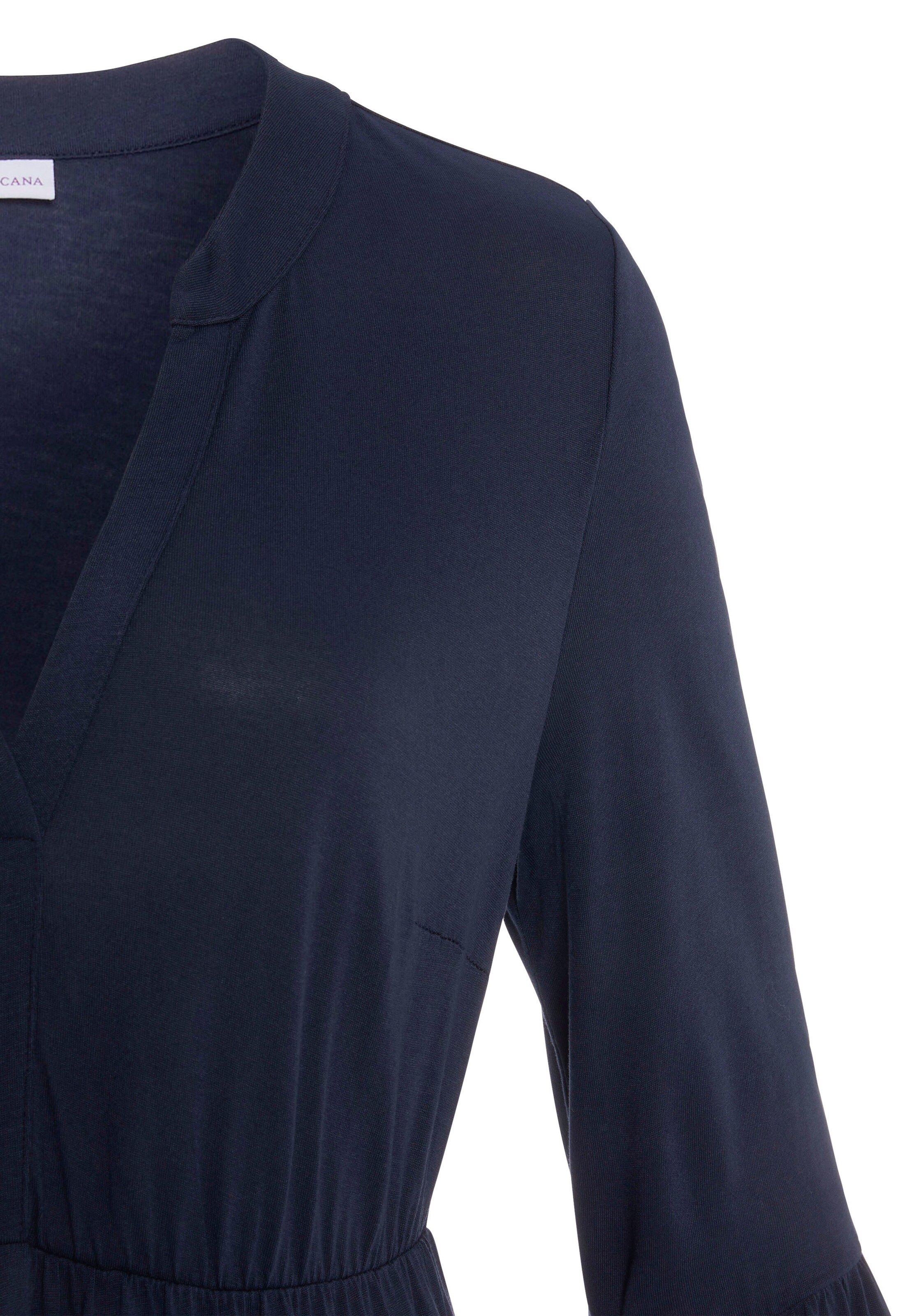 VIVANCE Рокля тип риза в синьо