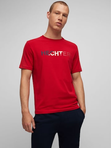 HECHTER PARIS Shirt in Rood: voorkant