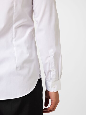 Michael Kors - Slim Fit Camisa 'NOS' em branco