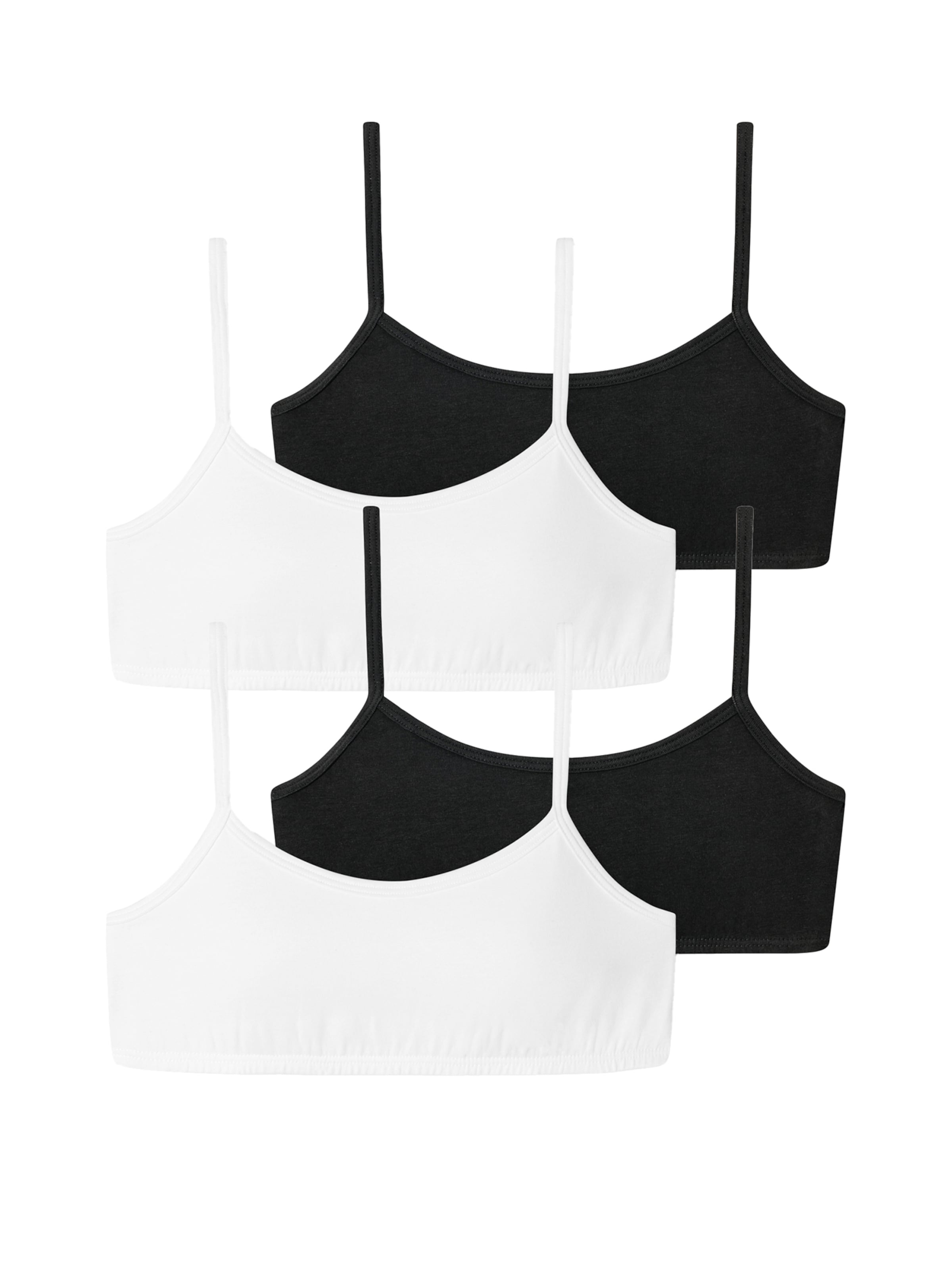 Bustier Maillot de corps ' 95/5' SCHIESSER en noir : devant