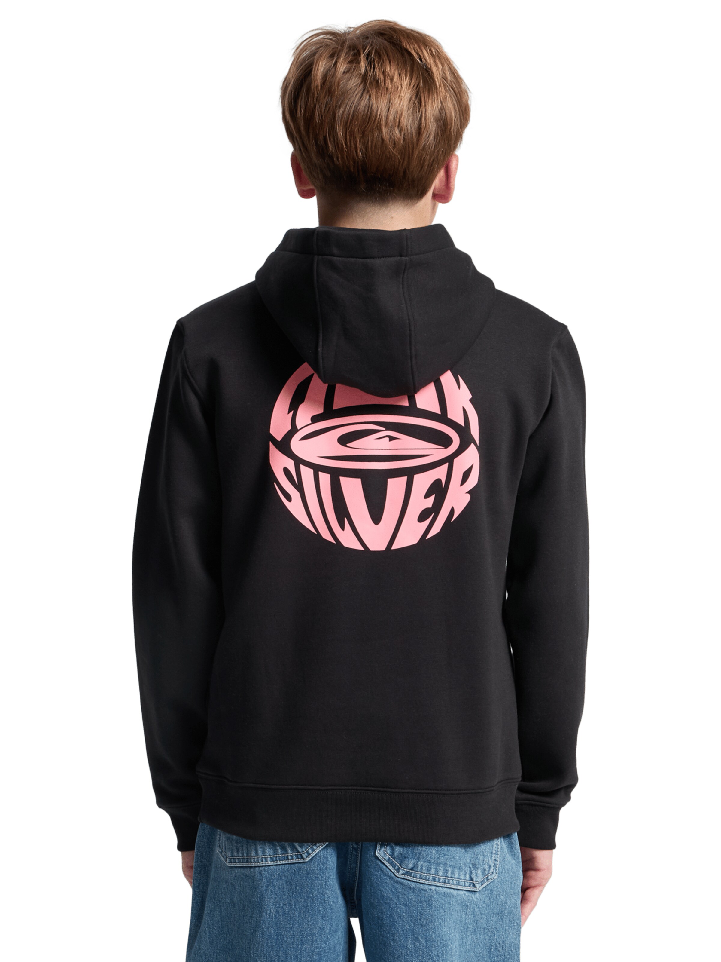 QUIKSILVER Sweatshirt 'Quik Globe' in Schwarz