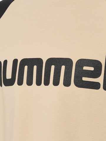 Hummel - Camisa funcionais em bege