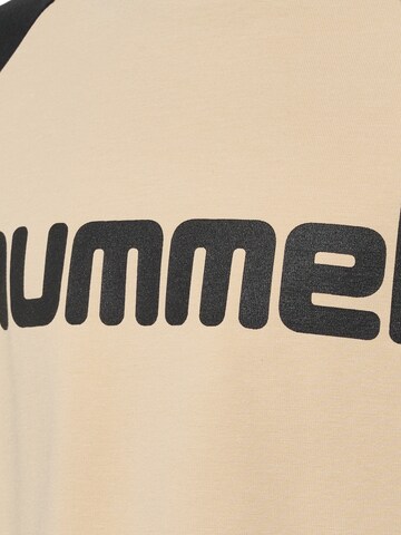 HummelTehnička sportska majica - bež boja