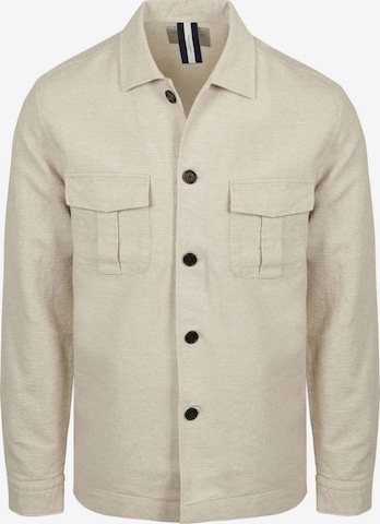 Vestes en maille Profuomo en beige : devant