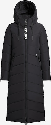 khujo Winter Coat 'Stama' in Black: front
