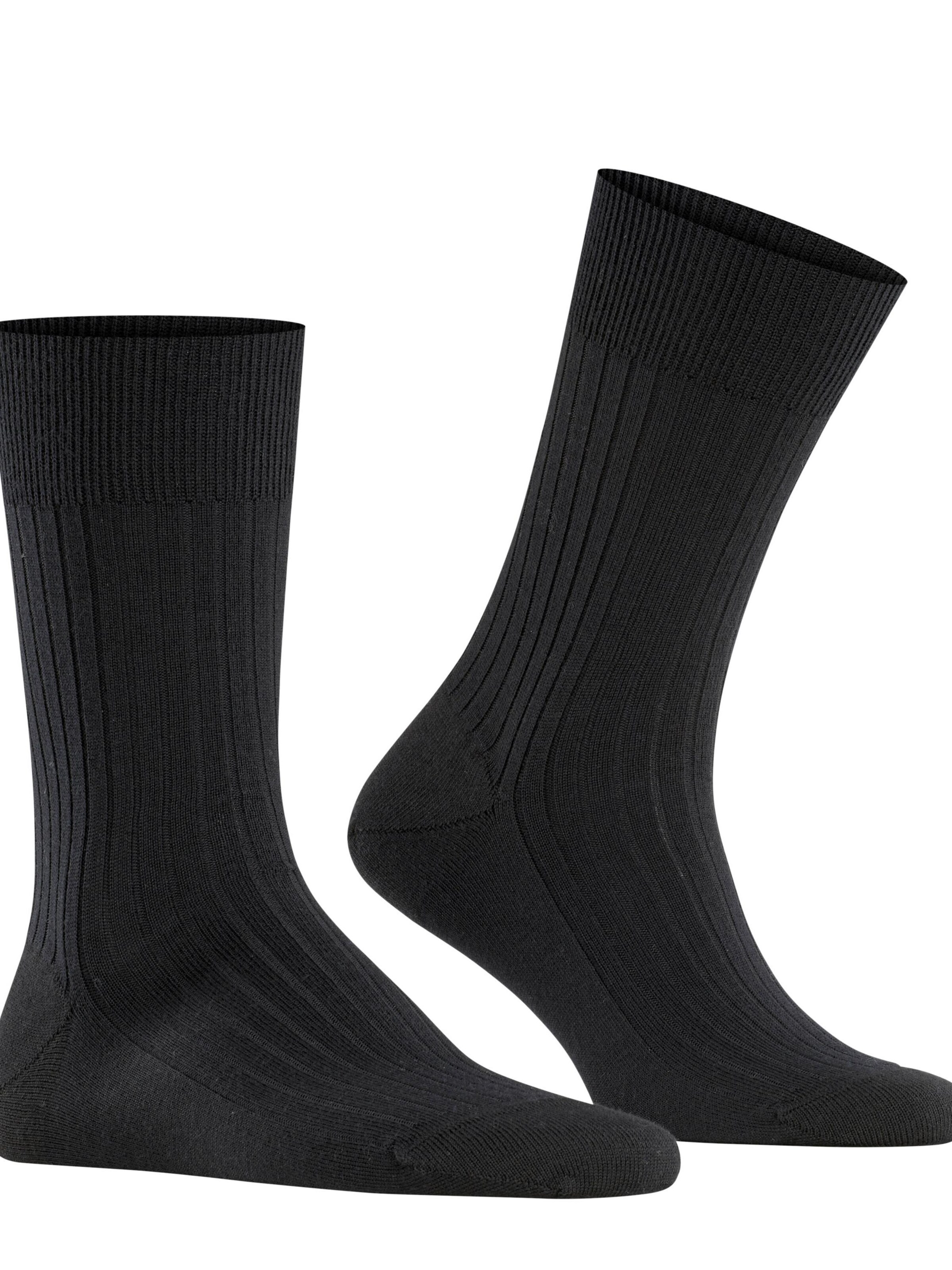 FALKE Socks 'Bristol Pure' in Black