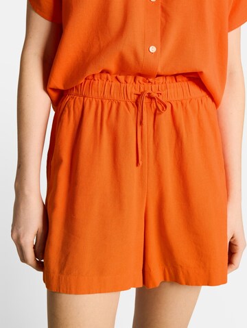 TOM TAILOR DENIM Loose fit Trousers in Orange