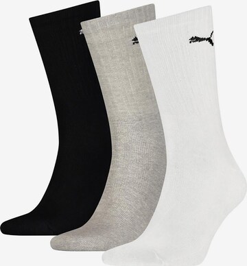 PUMA - Calcetines deportivos en gris: frente