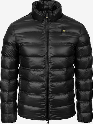 Blauer Winterjas 'Belmont' in Zwart: voorkant