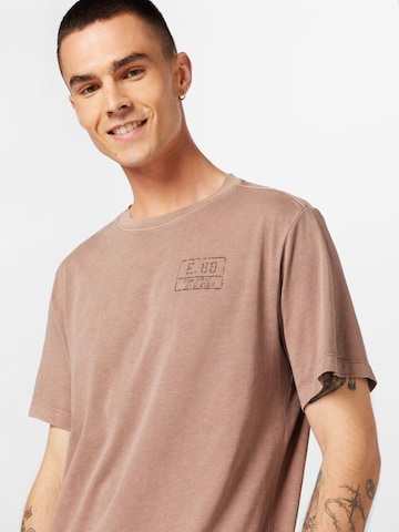 G-Star RAW T-Shirt 'Lash' in Braun