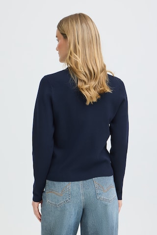 Cardigan 'SARA' Pulz en bleu