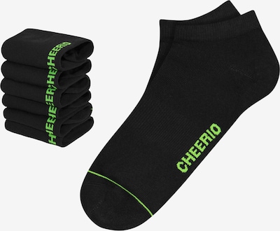 CHEERIO* Ankle socks 'SNEAKER PAL 6P' in Black, Item view