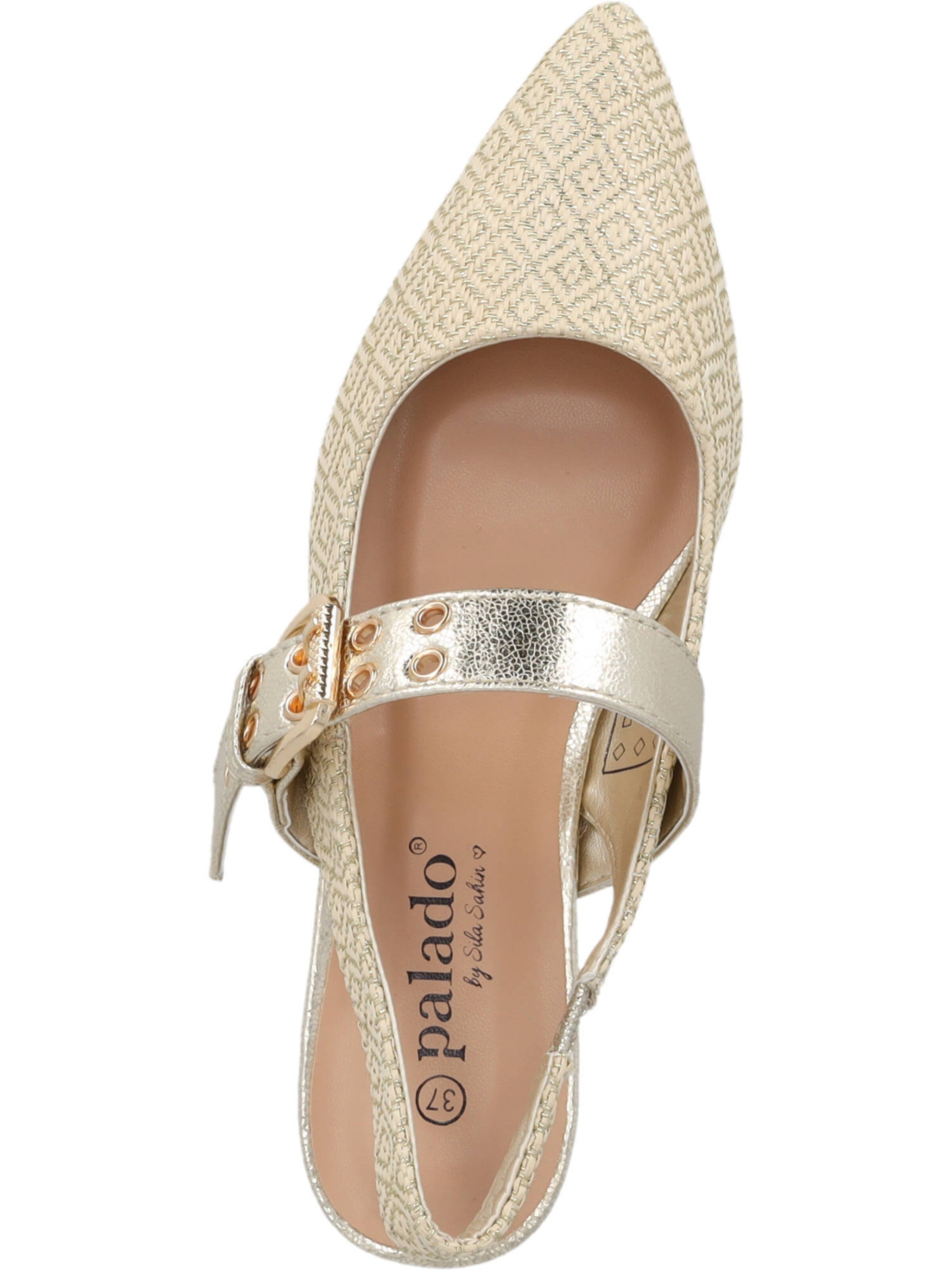 Sandales à lanières 'Isdris by Sila Sahin' Palado by Sila Sahin en or