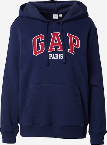 Sweat-shirt GAP en bleu : devant