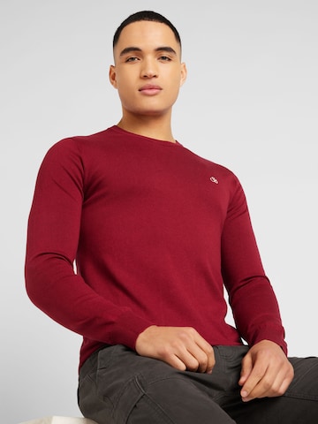 SCOTCH & SODA - Pullover 'Essential' em vermelho: frente