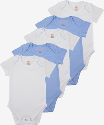 M.M.C. Romper/Bodysuit 'Body Kurzarm' in Blue: front