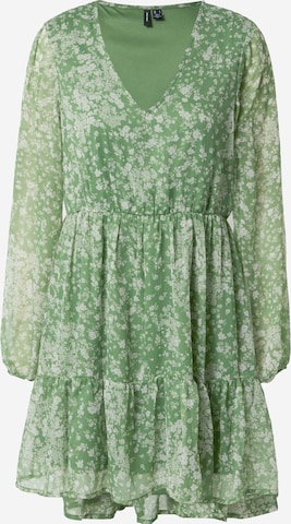 VERO MODA Платье 'KAYA' в Зеленый: спереди