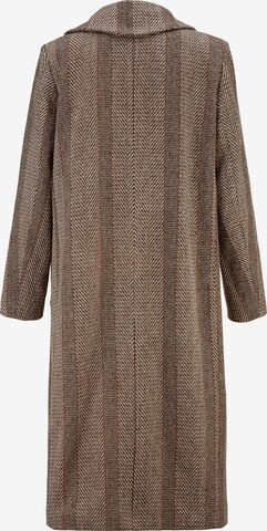 MIAMODA Between-Seasons Coat in Brown