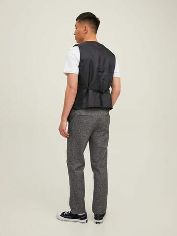 JACK & JONES Gilet 'Franco' in Zwart