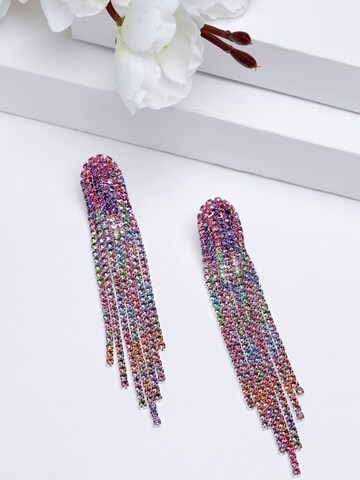 Boucles d'oreilles 'Wilmama' AVANT-GARDE PARIS en mélange de couleurs