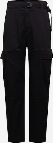 DIESEL Regular Cargo jeans 'KROOLEY' in Black: front