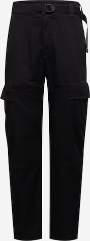 DIESEL Regular Cargo Jeans 'KROOLEY' in Black: front